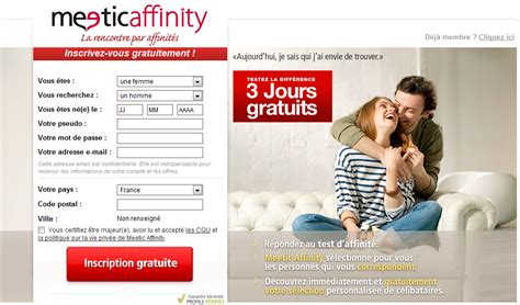 3 jour gratuit meetic affinity|Comment bénéficier de 3 jours gratuits sur Meetic en toute simplicité